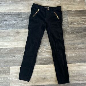 Black Velvet Pants